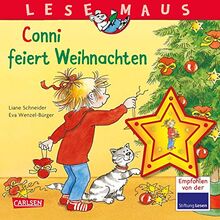 LESEMAUS 58: Conni feiert Weihnachten: Mit weihnachtlichem Baumschmuck-Anhänger (58)