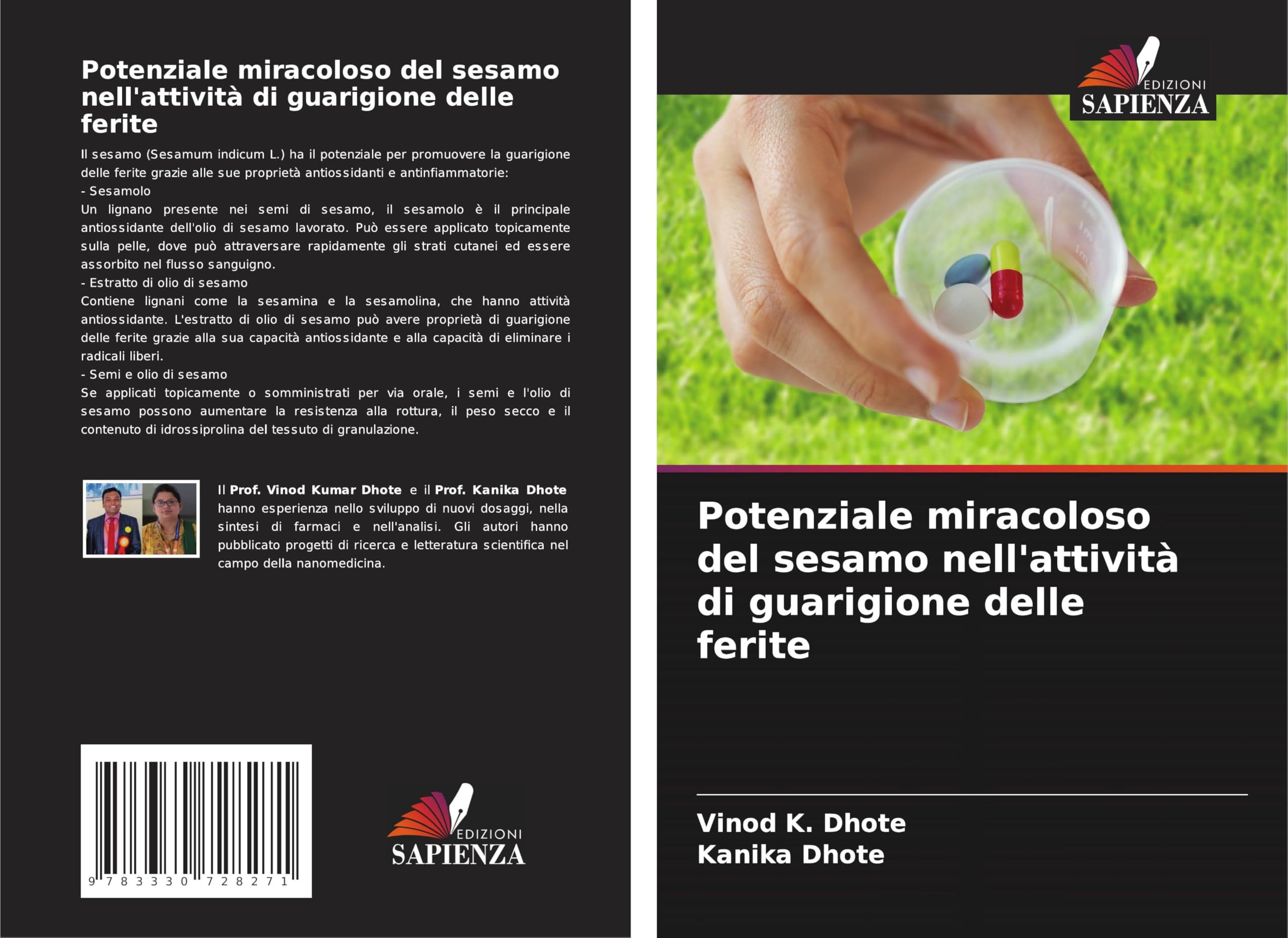 Potenziale miracoloso del sesamo nell'attività di guarigione delle ferite