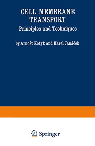 Cell Membrane Transport: Principles And Techniques