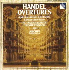 Händel: Ouvertüren - Agrippina, Alceste, Il Pastor Fido de Pinnock/Ect | CD | état bon