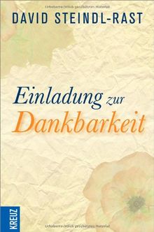 Einladung zur Dankbarkeit