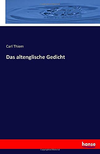 Das altenglische Gedicht