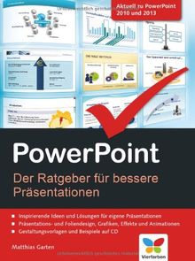 PowerPoint: Der Ratgeber für bessere Präsentationen von Garten, Matthias | Buch | Zustand gut