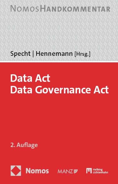 Data Act. Data Governance Act: DA, DGA: Handkommentar