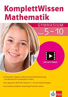 KomplettWissen Mathematik Gymnasium Klasse 5-10: mit Lern-Videos