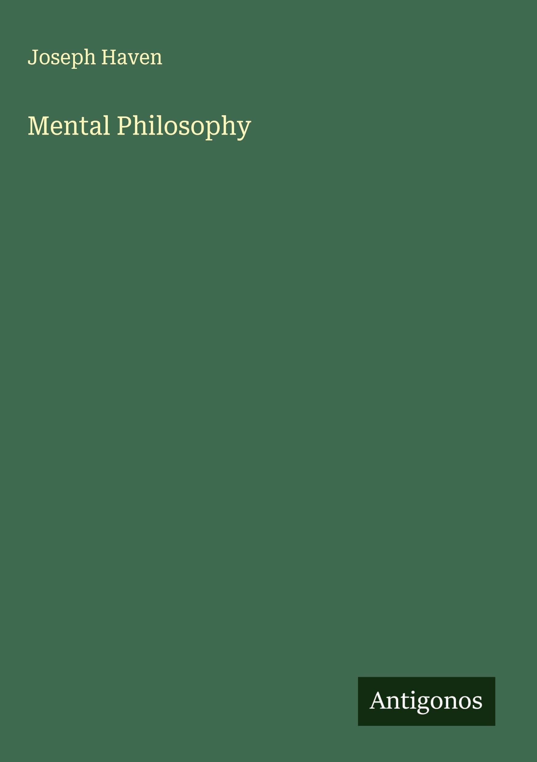 Mental Philosophy