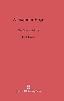 Alexander Pope: The Genius of Sense