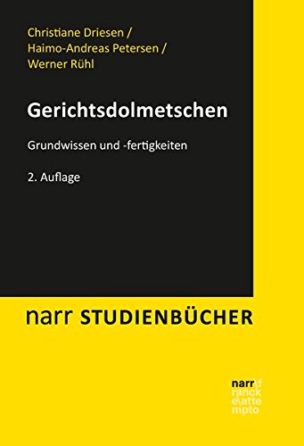 Gerichtsdolmetschen - Christiane Driesen Haimo-Andreas Petersen Werner Rühl Kartoniert (TB)