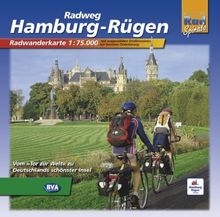 Hamburg-Rügen. Radwanderkarte. Vom Tor zur Welt zu Deutschlands schönster Insel