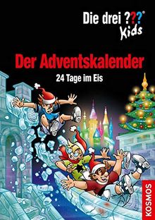 Die drei ??? Kids, Der Adventskalender: 24 Tage im Eis Extra: Stickerbogen