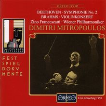 Mitropoulos dirigiert Beethoven und Brahms (Aufnahme Live Salzburger Festspiele 26.08.1958)