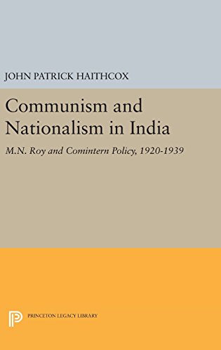 Communism and Nationalism in India: M.N. Roy and Comintern Policy, 1920-1939 (Princeton Legacy Library)
