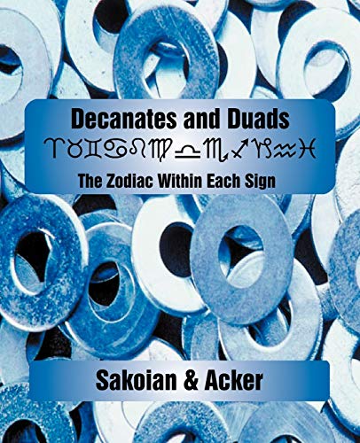 Frances Sakoian Decanates And Duads