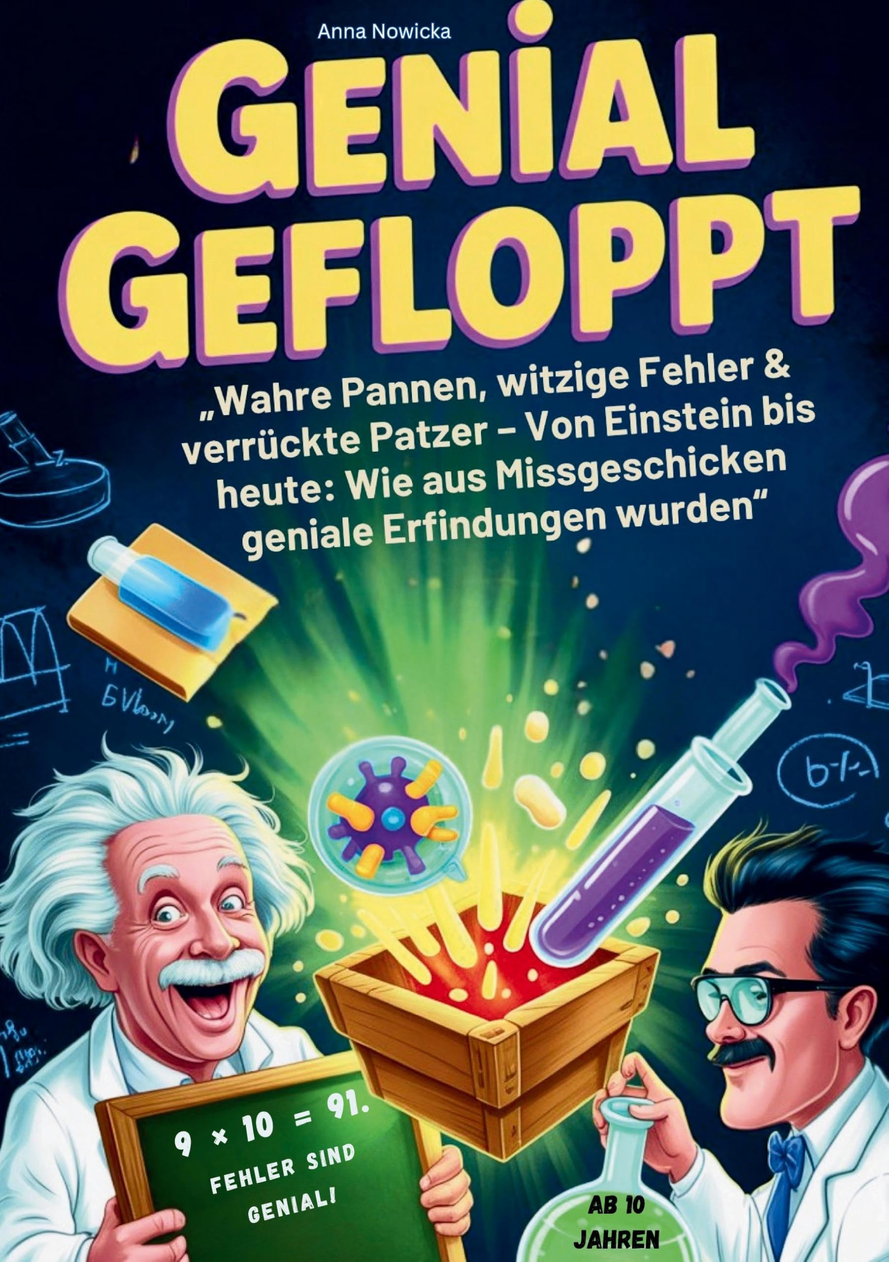 GENIAL GEFLOPPT: Wahre Pannen, witzige Fehler & verrückte Patzer. Von Einstein bis heute: Wie aus Missgeschicken geniale Erfindungen wurden.