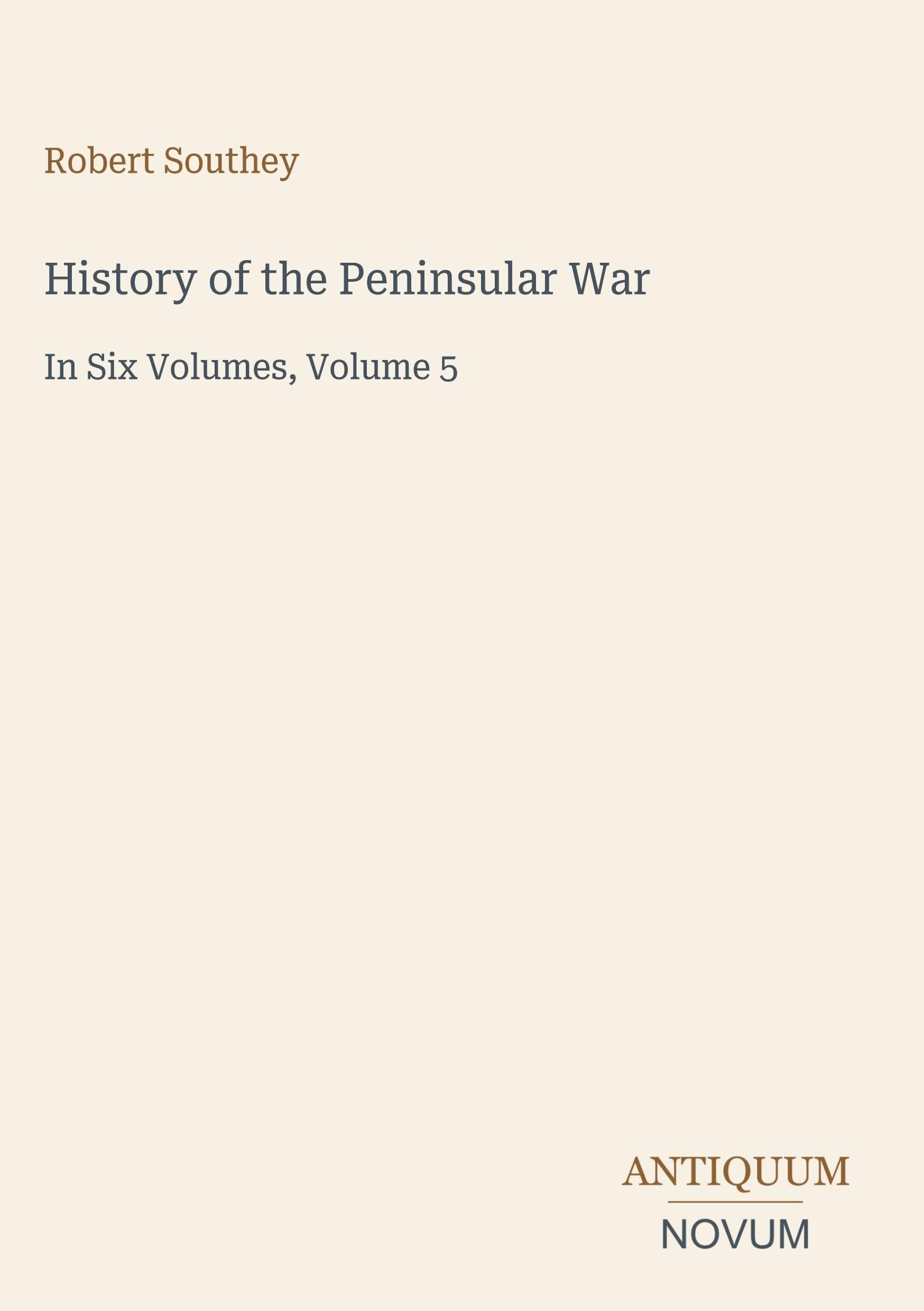 History of the Peninsular War