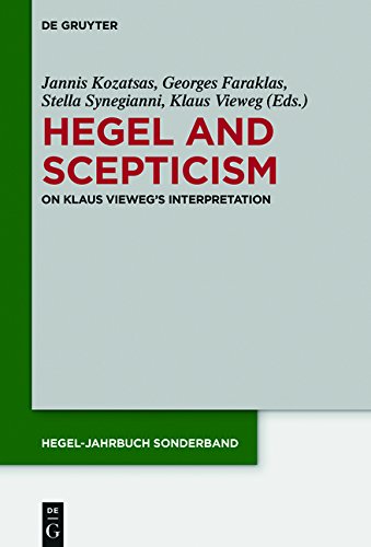 Hegel and Scepticism: On Klaus Vieweg's Interpretation (Hegel-Jahrbuch Sonderband, Band 10)