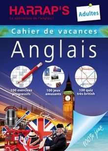 Cahier de vacances anglais Harrap's : adultes