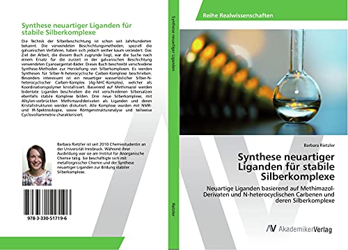 Synthese neuartiger Liganden für stabile Silberkomplexe: Neuartige Liganden basierend auf Methimazol-Derivaten und N-heterocyclischen Carbenen und deren Silberkomplexe