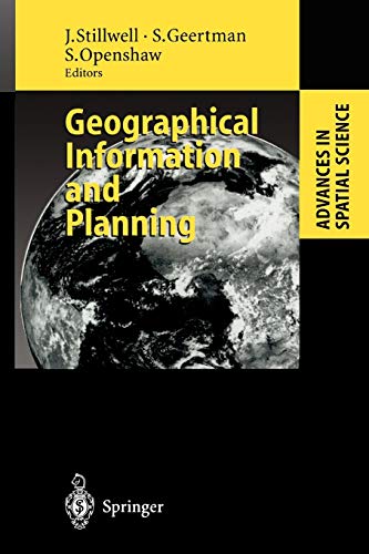 Geographical Information and Planning: European Perspectives (Advances in Spatial Science)