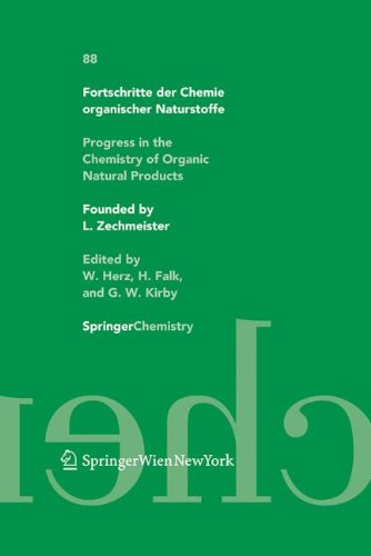 Fortschritte der Chemie organischer Naturstoffe / Progress in the Chemistry of Organic Natural Products 88 (Fortschritte der Chemie organischer ... of Organic Natural Products (closed))