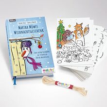Martha Möwes Weihnachtsgeschenk: Adventskalenderbuch - makabu Komplett-Set / 3-teilig 7 plastikfrei (makabu: Das Malkarten-Buch)