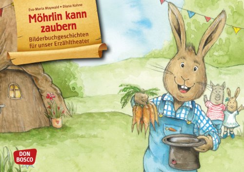 Bilderbuchgeschichten für unser Erzähltheater: Möhrlin kann zaubern Kamishibai Bildkartenset. Entdecken. Erzählen. Begreifen.
