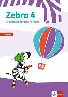 Zebra 4: Arbeitsheft Fördern Klasse 4 (Zebra. Ausgabe ab 2018)