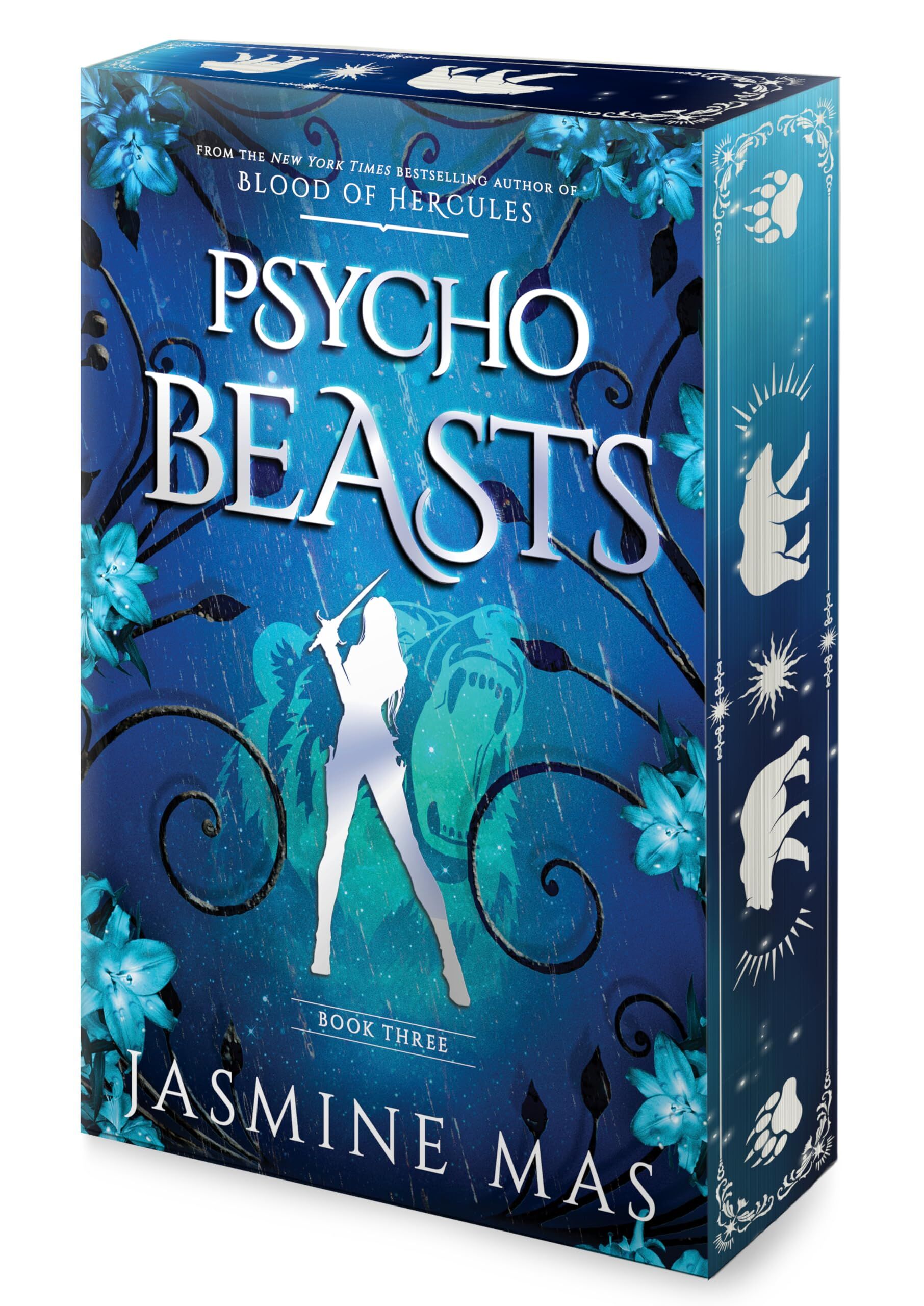 Jasmine Mas Psycho Beasts, A Steamy Dark Fantasy Of Mafia Rivalries, Morally Grey Heroes And Dangerous Desires In The Shifterverse (Cruel Shifterverse, 3)