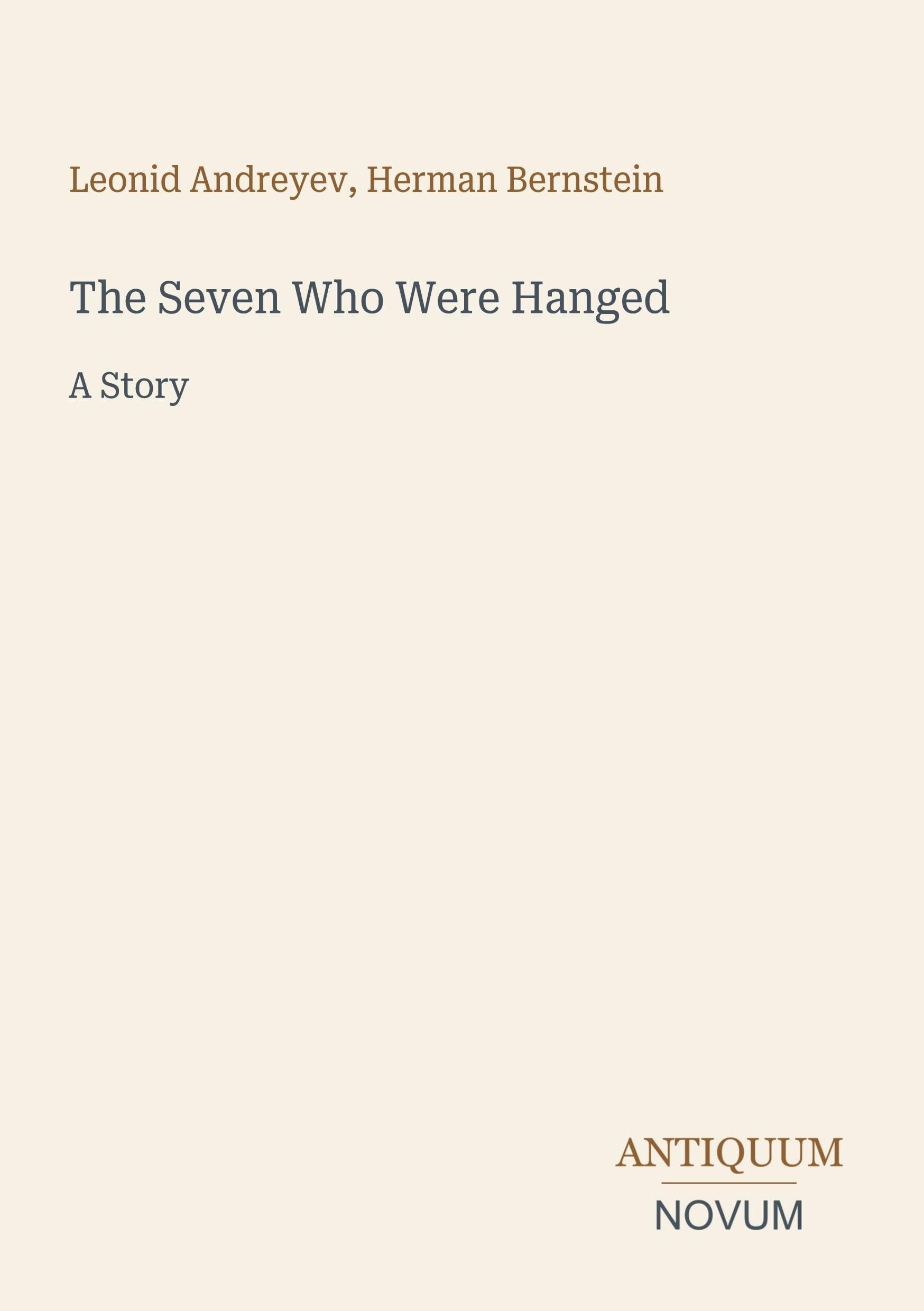 The Seven Who Were Hanged