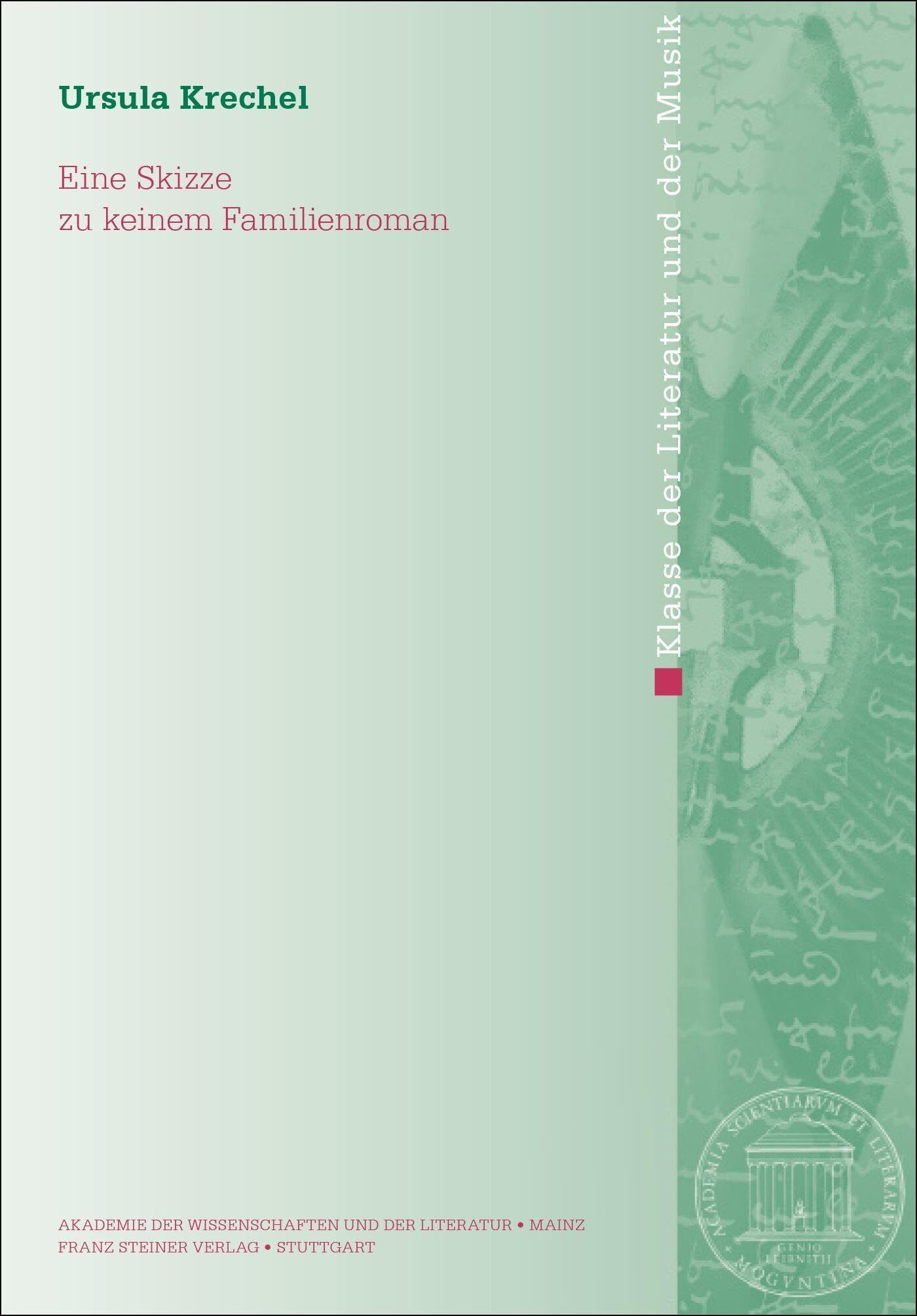 Eine Skizze zu keinem Familienroman