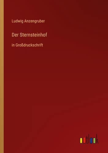 Der Sternsteinhof: in Großdruckschrift