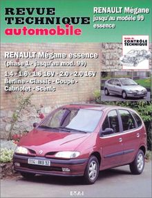 Revue technique automobile, numéro 593.2 : Renault Mégane jusqu'au modèle 99 essence