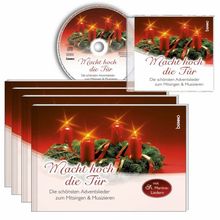 Macht hoch die Tür - 4er Set mit CD: Die schönsten Adventslieder zum Mitsingen & Musizieren- 4 Liedhefte