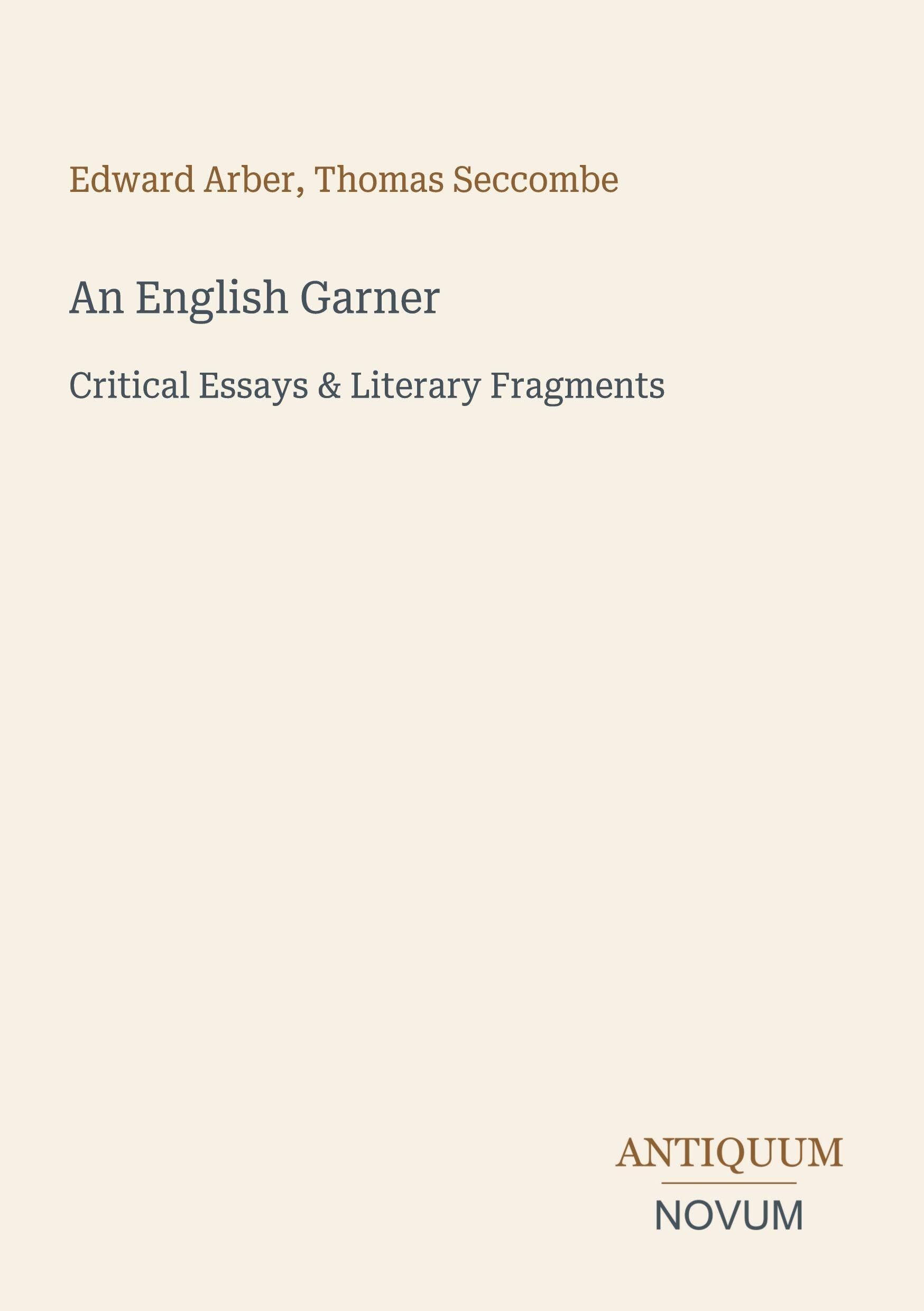 An English Garner