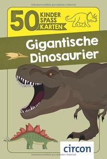 Dinosaurier (50 Kinderspaßkarten)