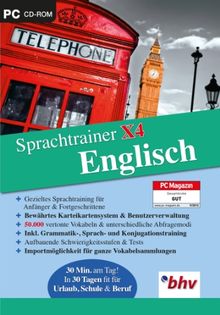 Sprachtrainer X4 Englisch