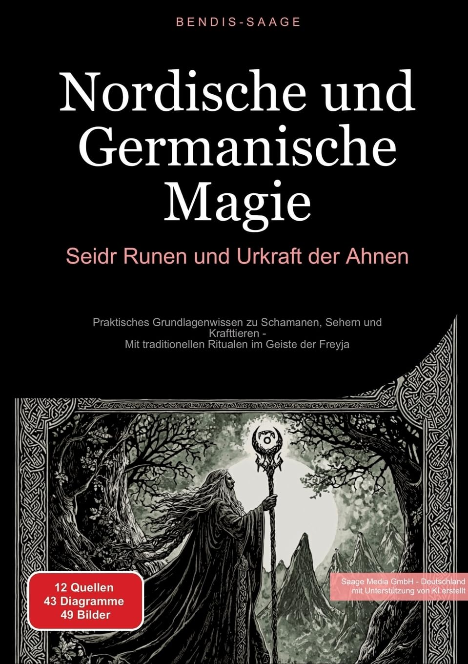 Nordische und Germanische Magie: Seidr, Runen und Urkraft der Ahnen: Praktisches Grundlagenwissen zu Schamanen, Sehern und Krafttieren - Mit traditionellen Ritualen im Geiste der Freyja (Magie (DE))