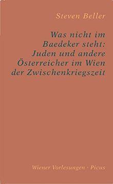 Was nicht im Baedeker steht: Juden und andere Österreicher im Wien der Zwischenkriegszeit (Wiener Vorlesungen)