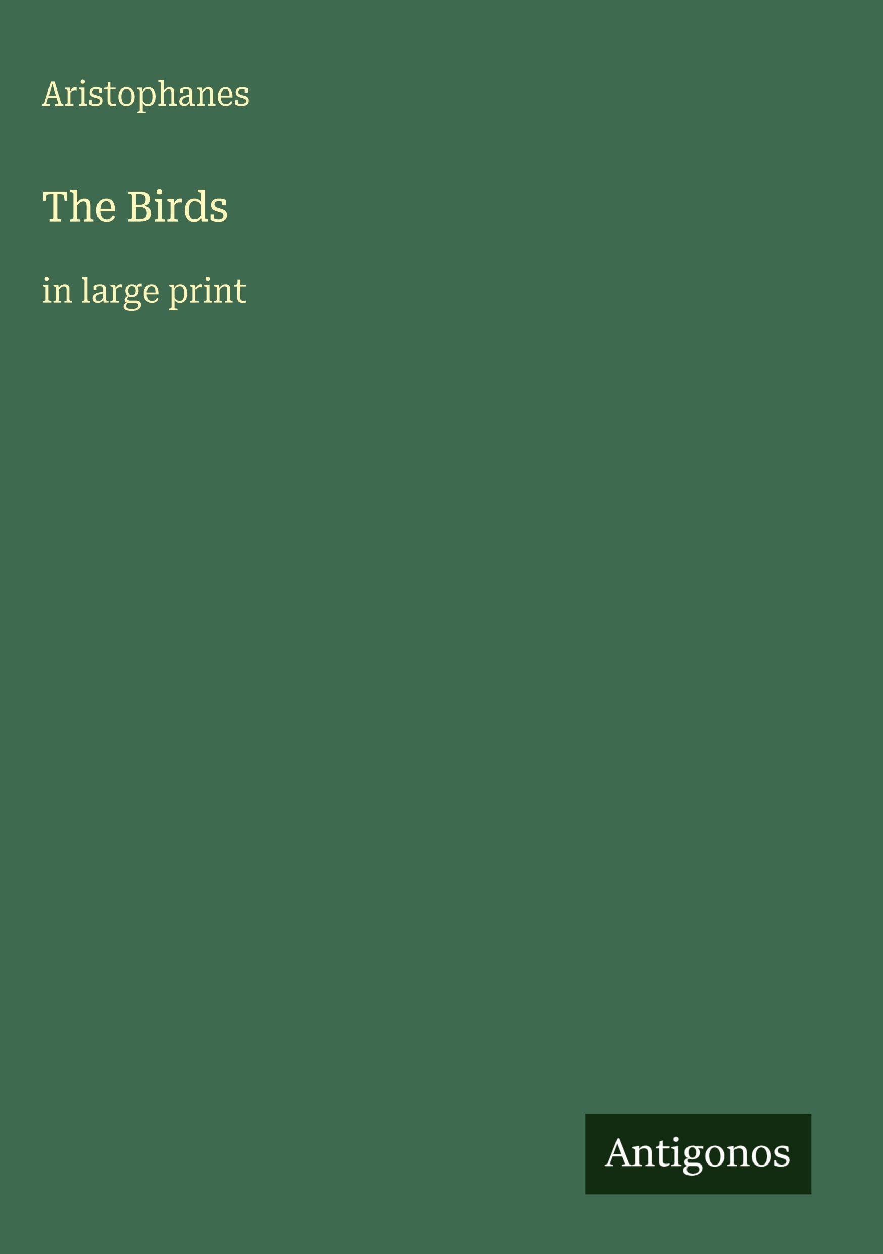 The Birds: in large print