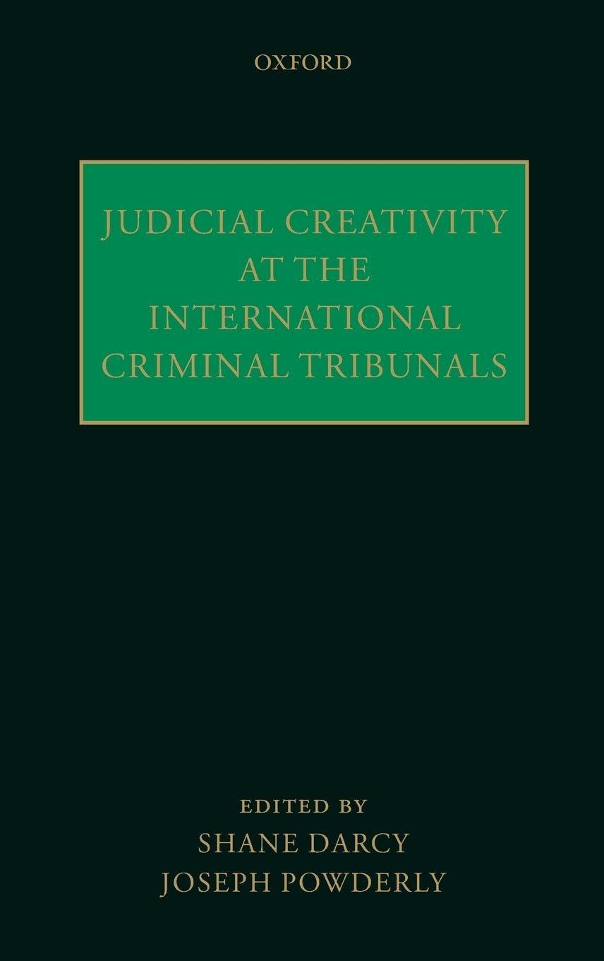 JUDICIAL CREATIV INTERNAT CRIM TRIBUN C