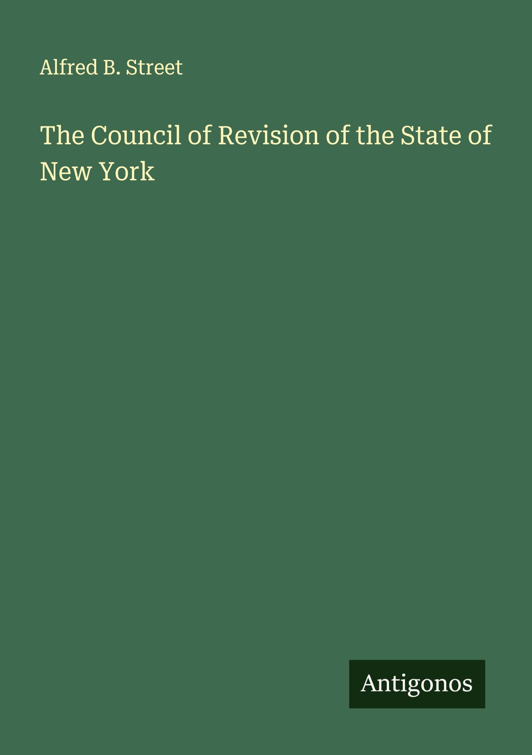 The Council of Revision of the State of New York