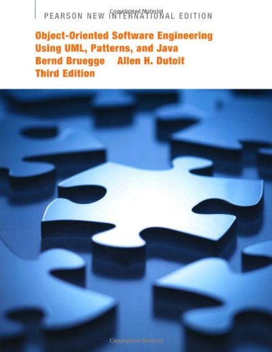 Pearson New International Edition   Object Oriented Software Engineering Using UML Patterns and Java - Bernd Brügge Allen H Dutoit Kartoniert (TB)