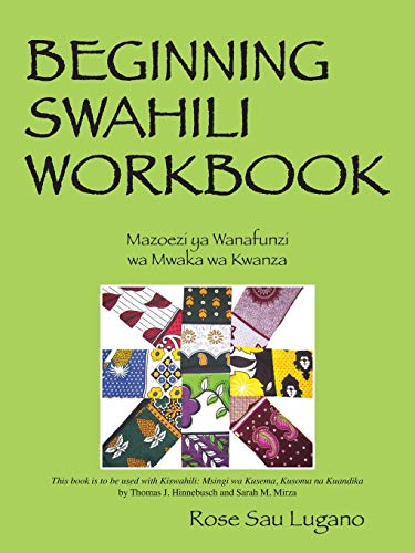 Lugano, Rose Sau Beginning Swahili Workbook, Mazoezi Ya Wanafunzi Wa Mwaka Wa Kwanza