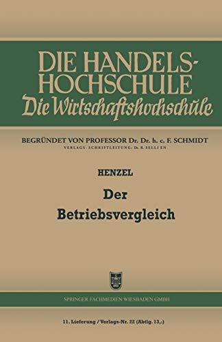 Der Betriebsvergleich