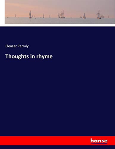 Thoughts in rhyme