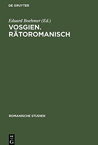 Vosgien. Rätoromanisch
