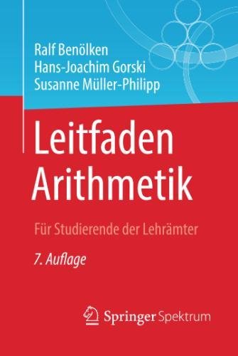 Leitfaden Arithmetik - Ralf Benölken Hans-Joachim Gorski Susanne Müller-Philipp Kartoniert (TB)