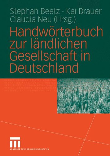 Handwörterbuch zur ländlichen Gesellschaft in Deutschland Kartoniert (TB)