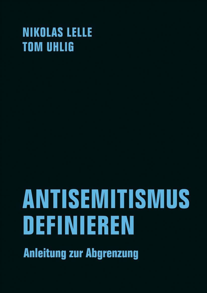 Lelle, Nikolas: ANTISEMITISMUS DEFINIEREN