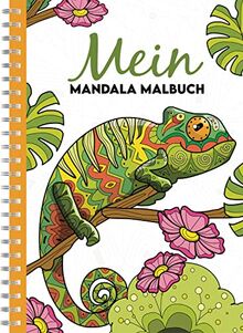 Mein Mandala Malbuch: 50 tierisch tolle Tier-Mandalas für Kinder ab 8 Jahren zum Ausmalen und Entspannen.